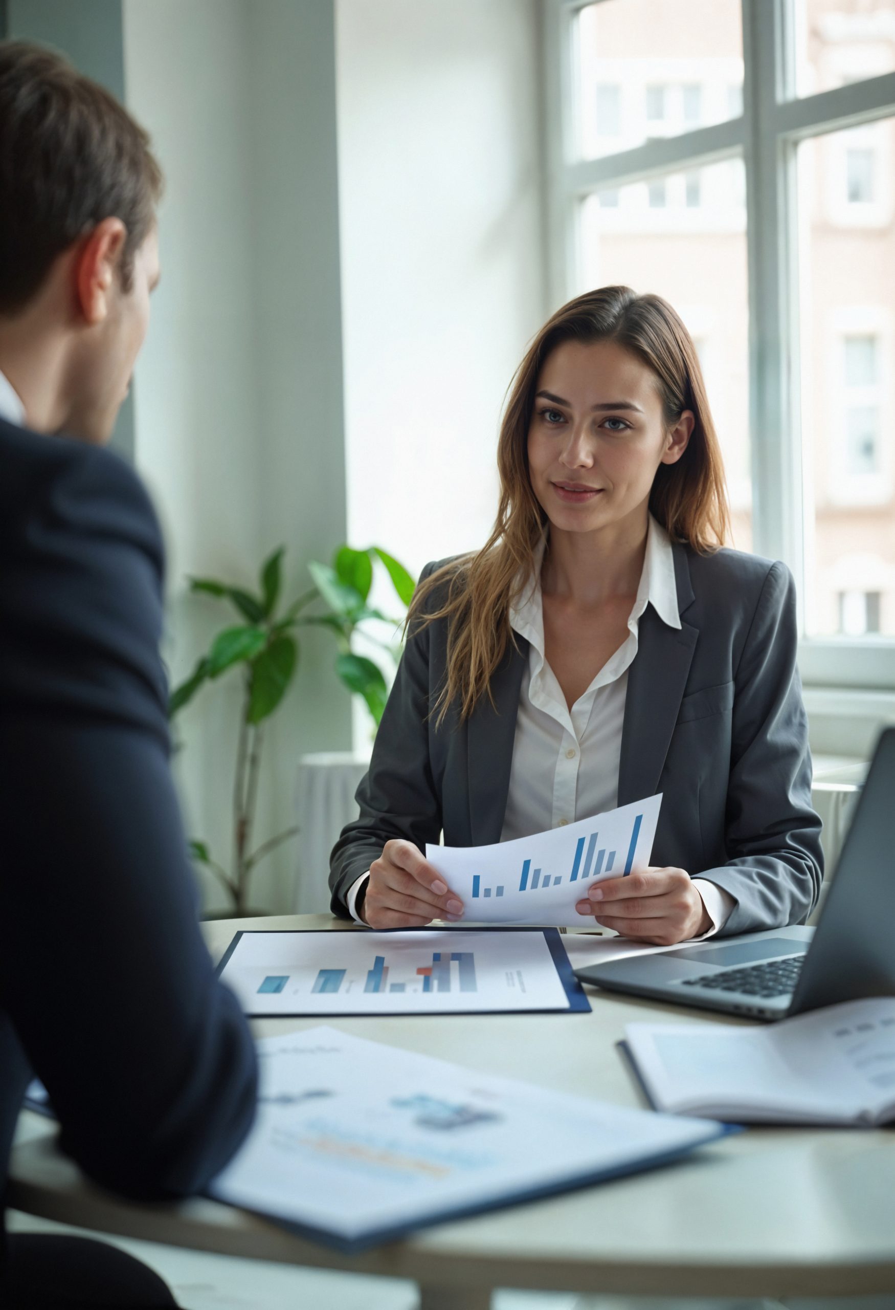 businesswoman meeting scaled