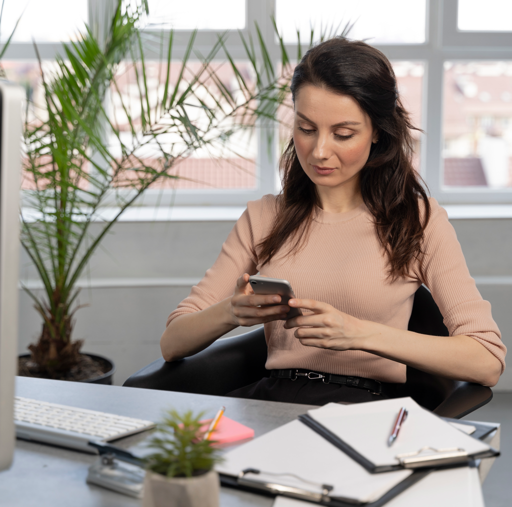 medium shot woman working with laptop scaled 1
